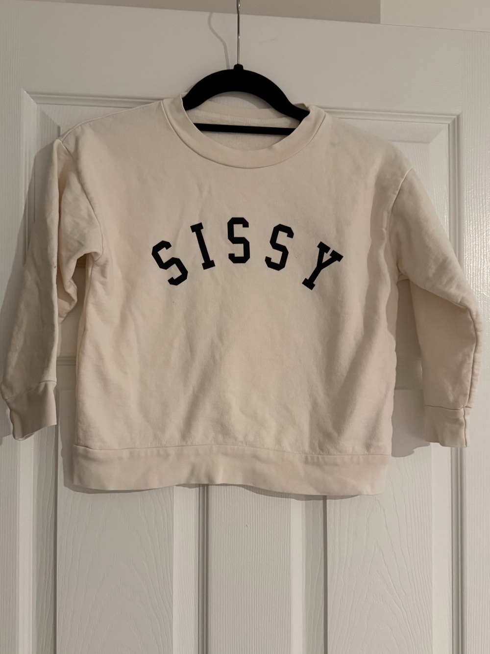 Ford and Wyatt - Sweatshirt with 'SISSY' Lettering - Size 5